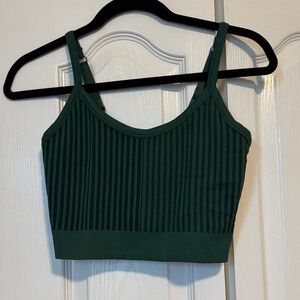 Aerie superchill seamless ribbed scoop bralette